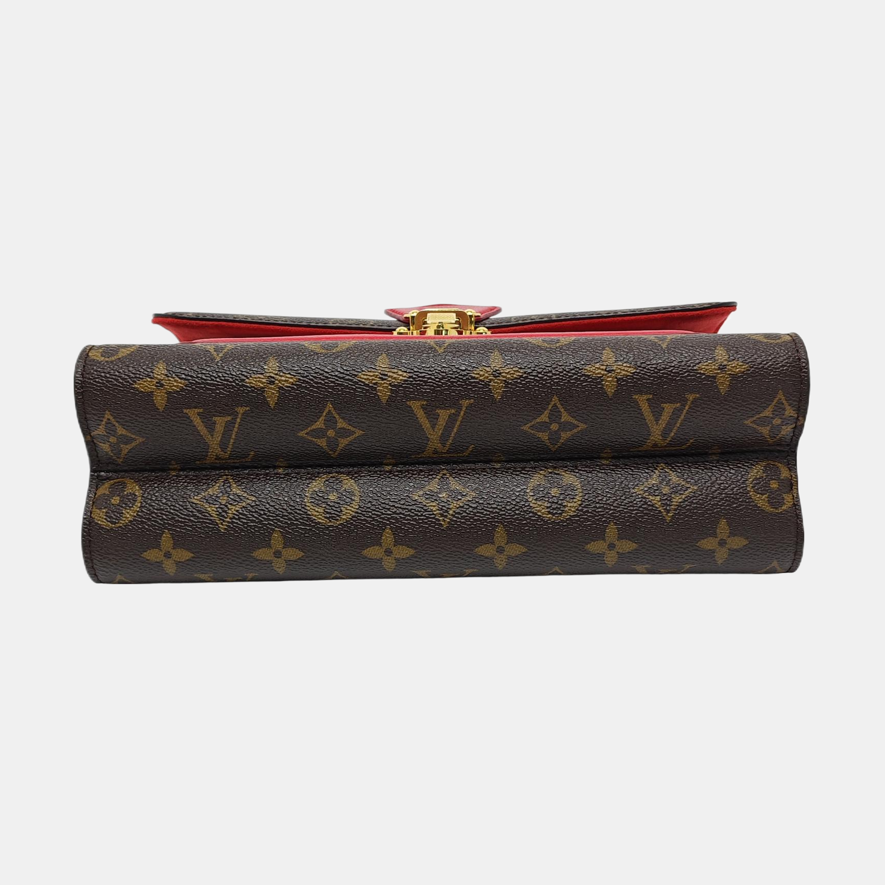 VICTOIRE Monogram Coated Canvas Brown