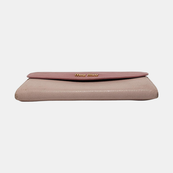 Calfskin Wallet Pink