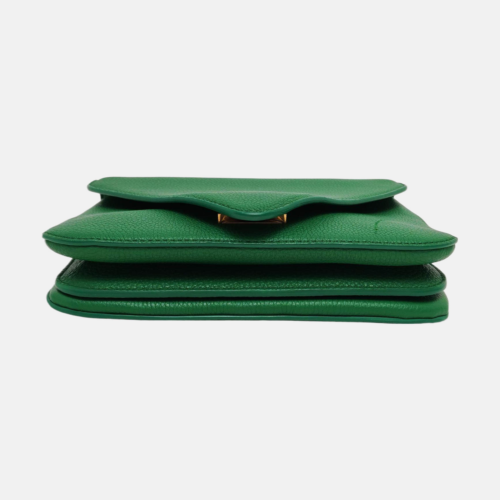 Authenticated pre-owned  Mount Calfskin Green - Crossbody Bag at Looply