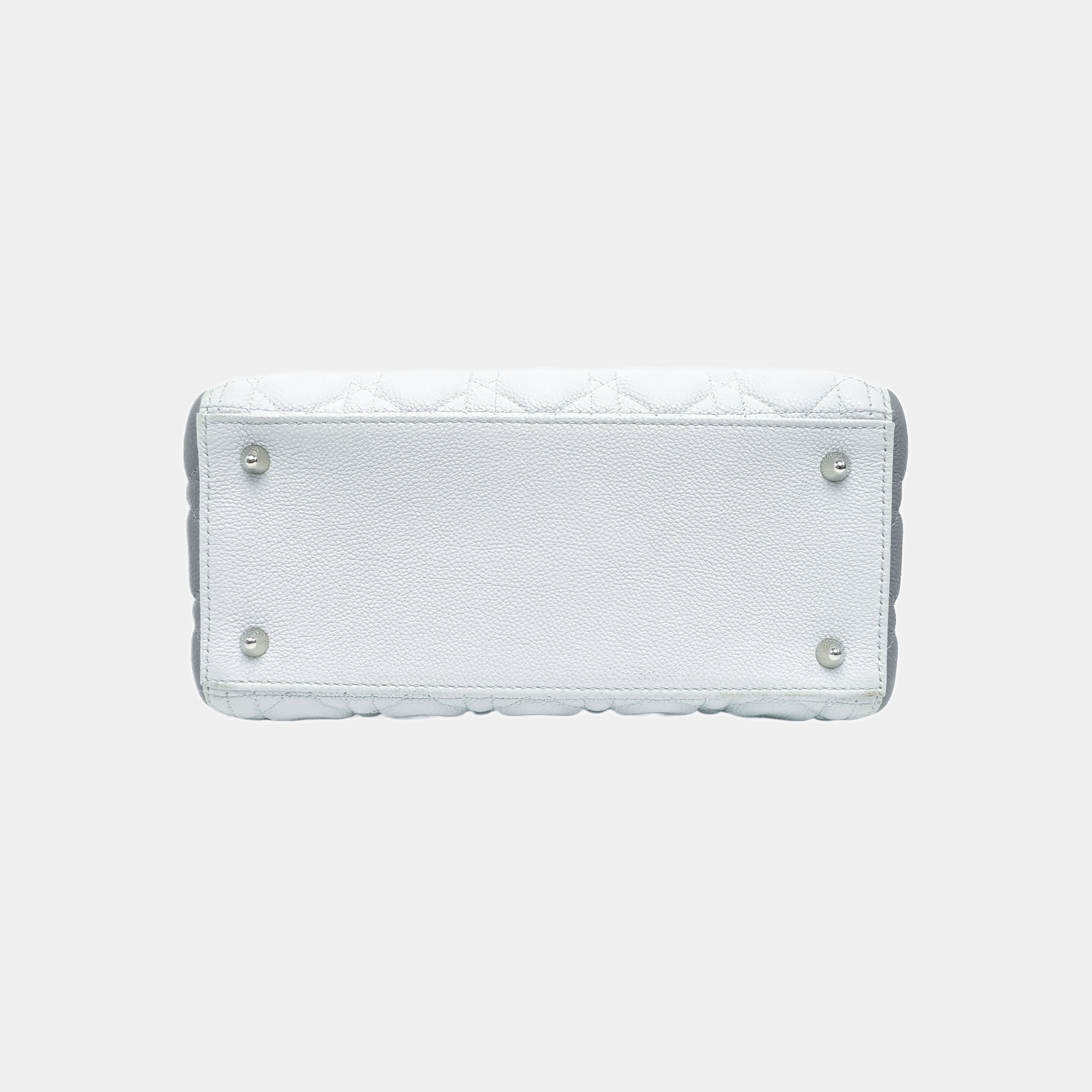 Lady Dior Medium Cannage Calfskin Blue