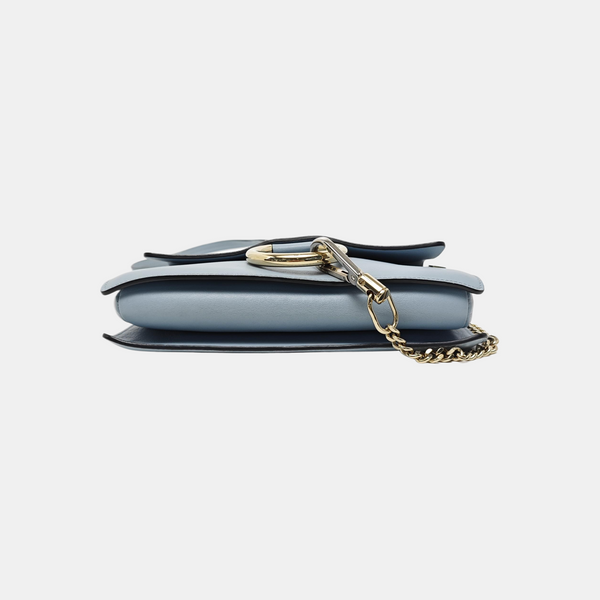 Faye Small Calfskin Blue