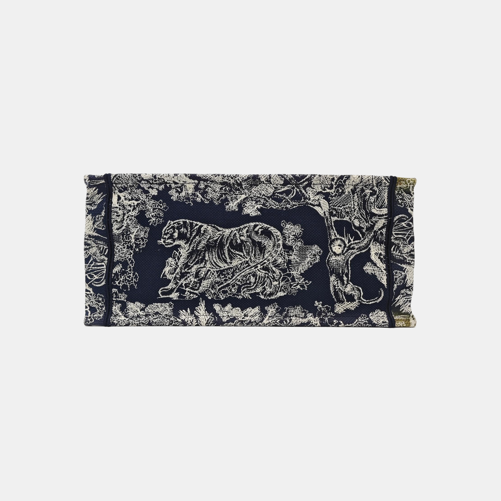 Book Tote Medium Fabric Blue