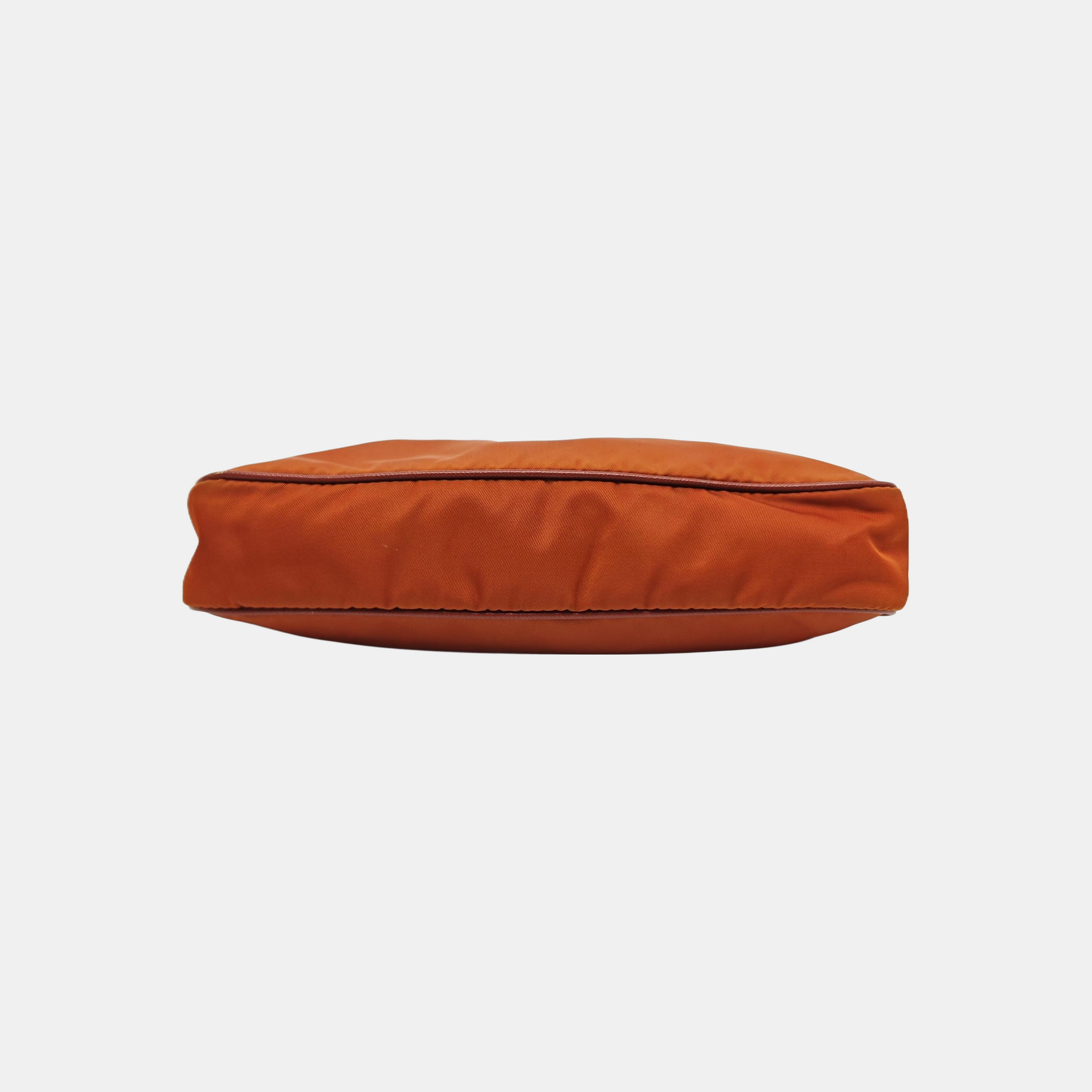 Nylon Shoulder Bag Orange