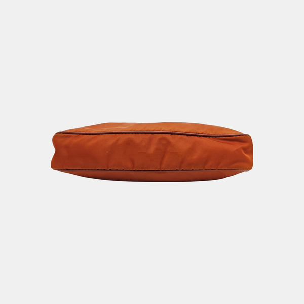 Nylon Shoulder Bag Orange
