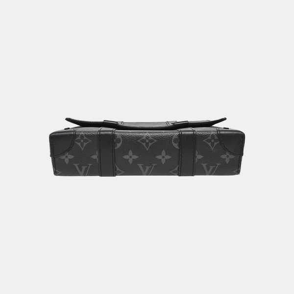 TRUNK PM Monogram Coated Canvas Black