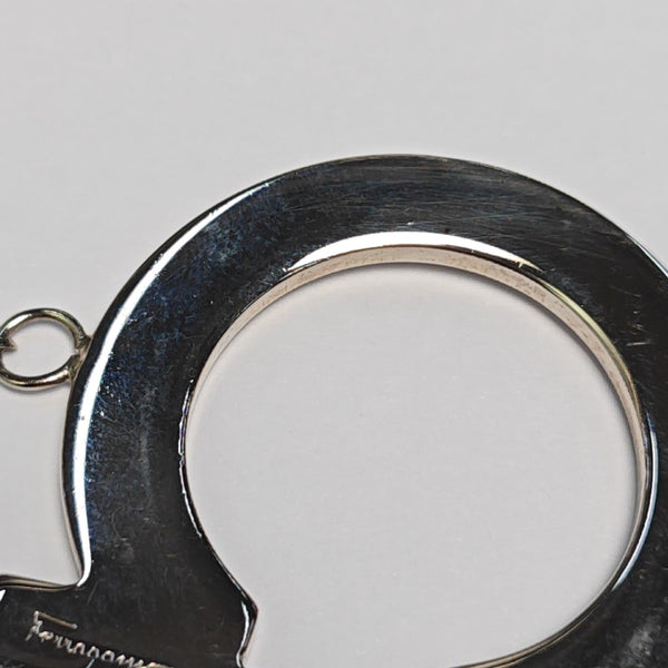 Metal Bag Charm Silver