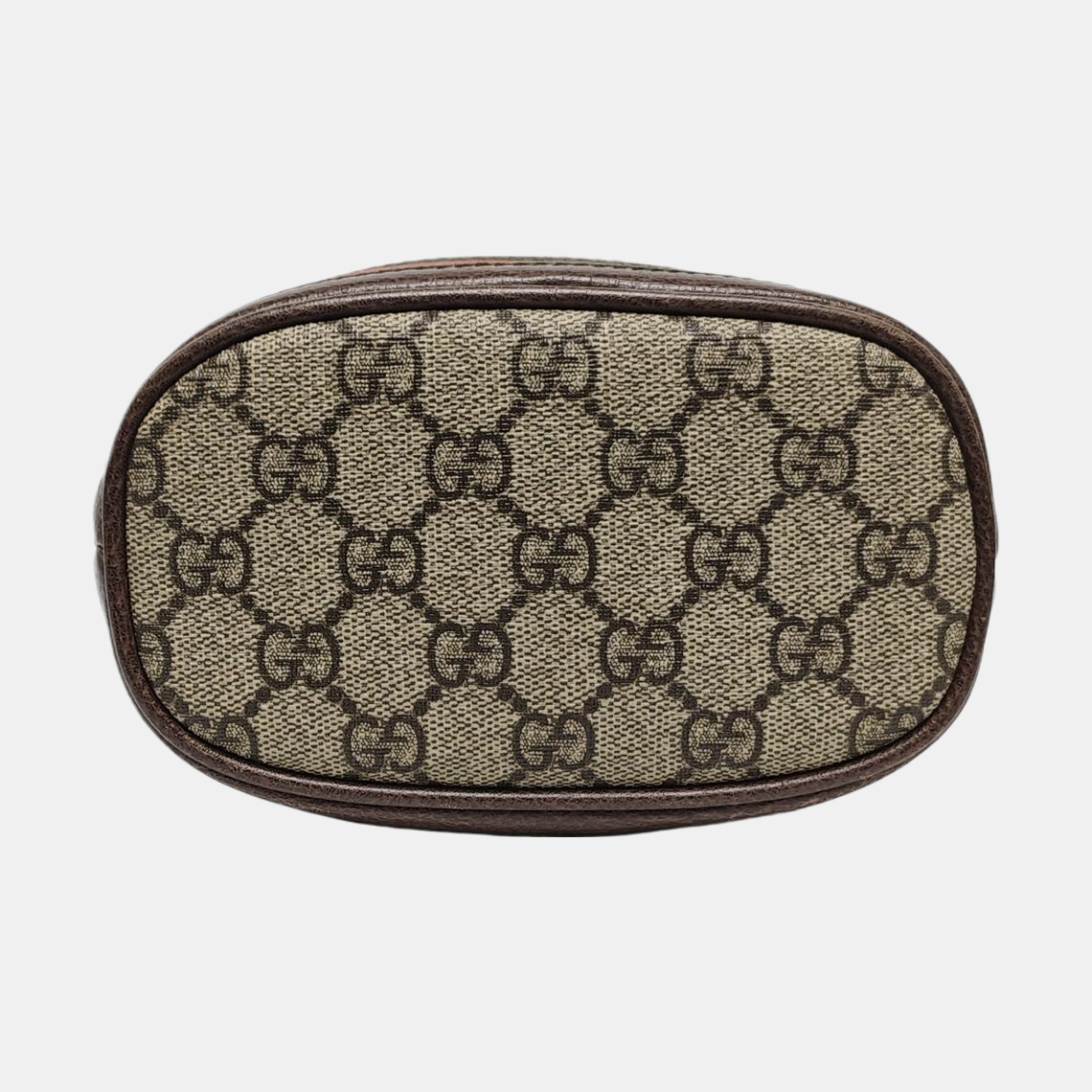 Ophidia Mini Monogram Coated Canvas Beige
