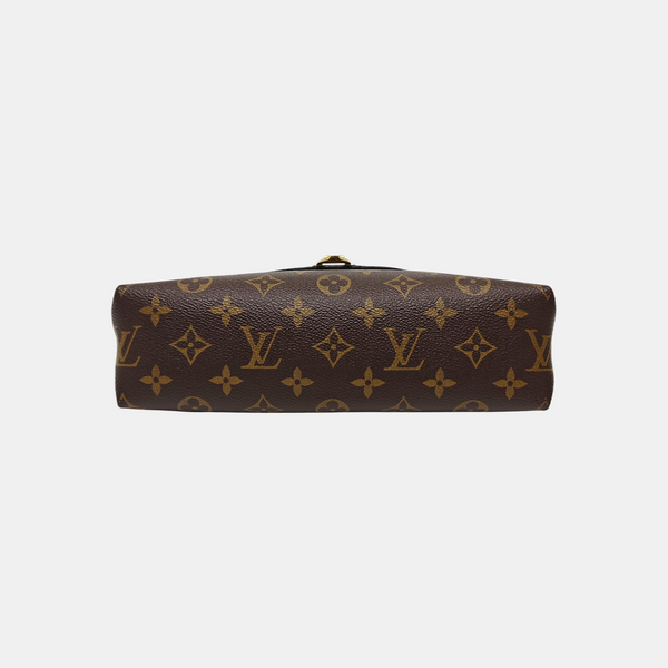 SAINT PLACIDE Monogram Coated Canvas Brown