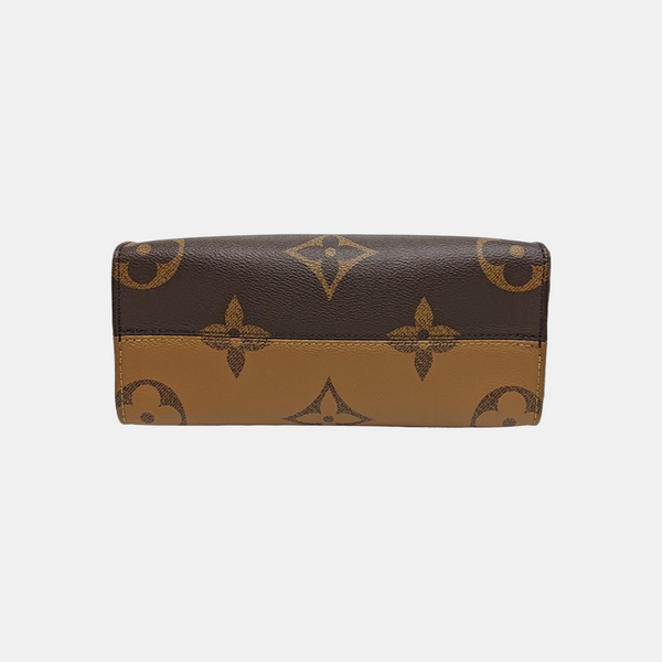ONTHEGO PM Monogram Coated Canvas Brown