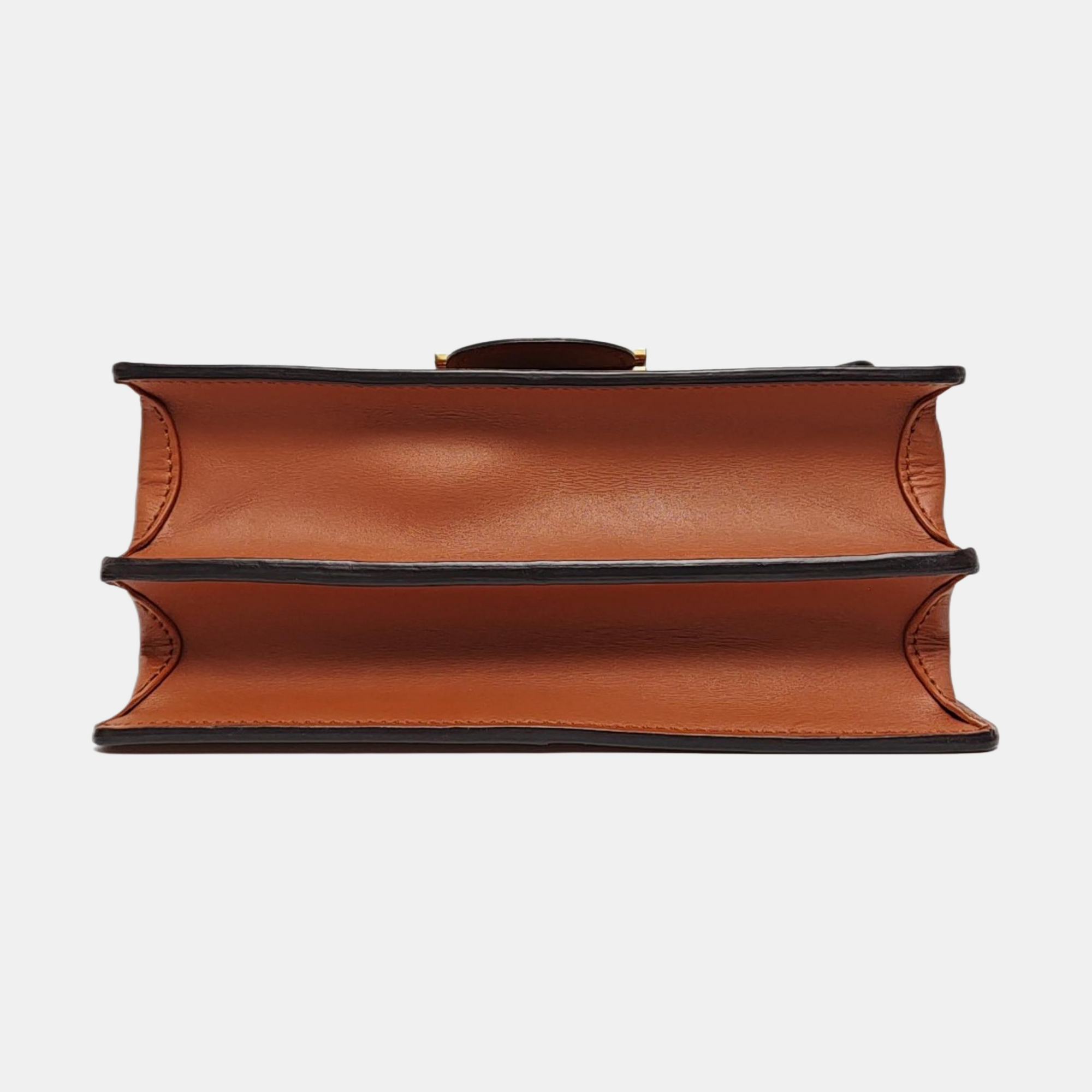 DAUPHINE MM Monogram Coated Canvas Brown