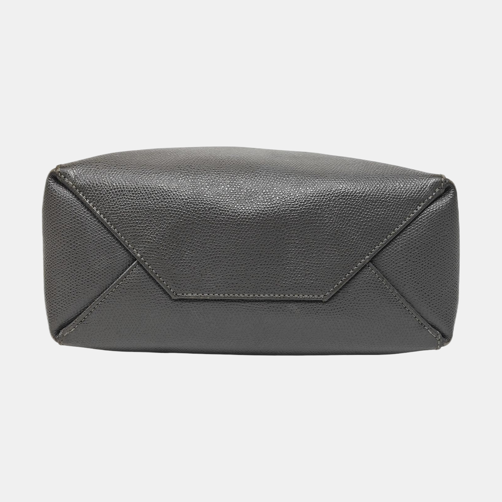 VERTICAL CABAS Mini Calfskin Gray
