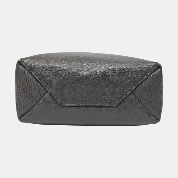 VERTICAL CABAS Mini Calfskin Gray