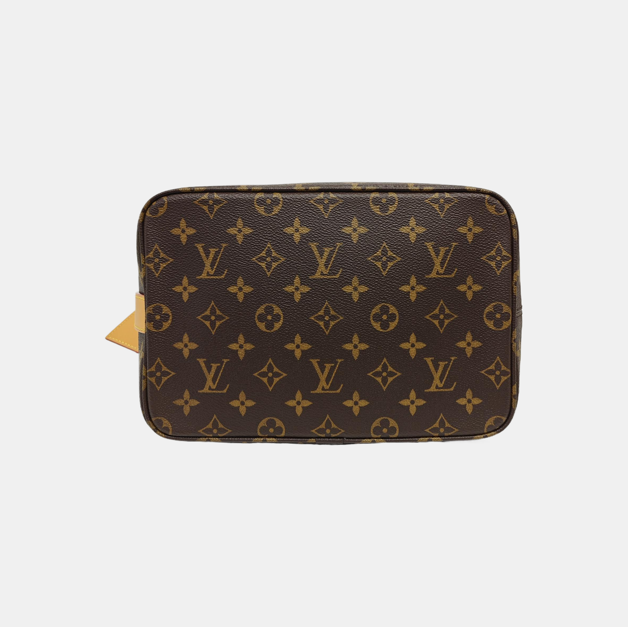 ALL IN GM Monogram Coated Canvas Brown
