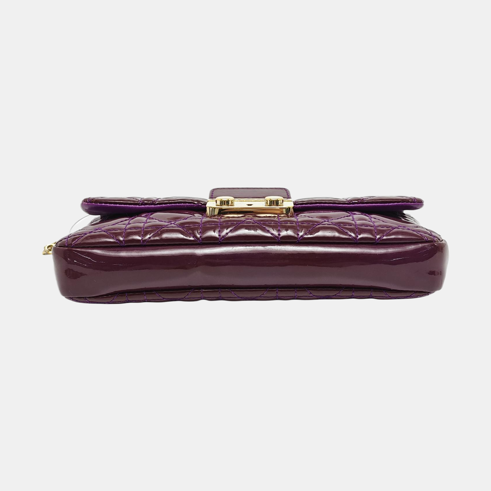 New Lock Cannage Calfskin Purple