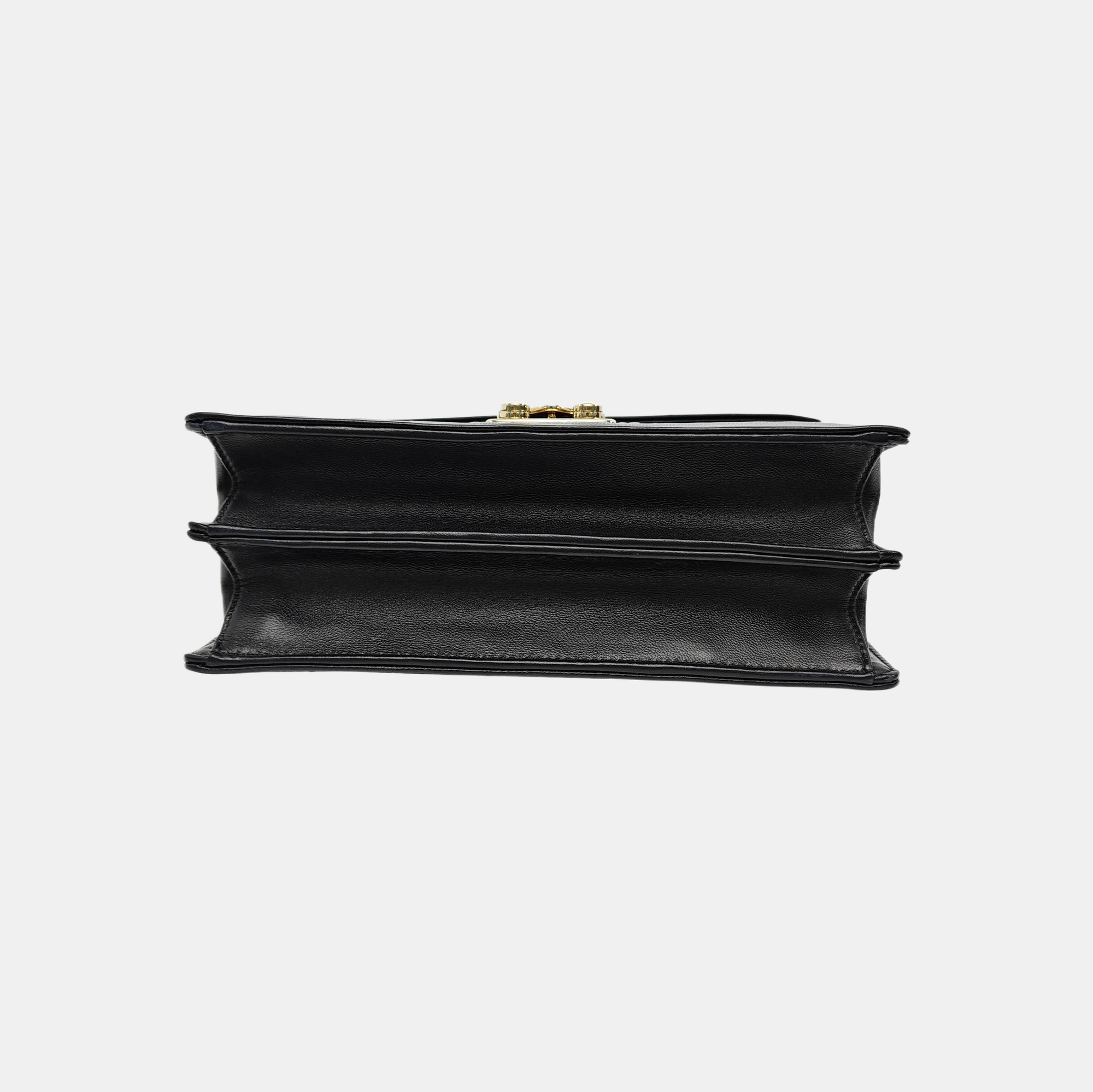 Matelassé Lambskin Black