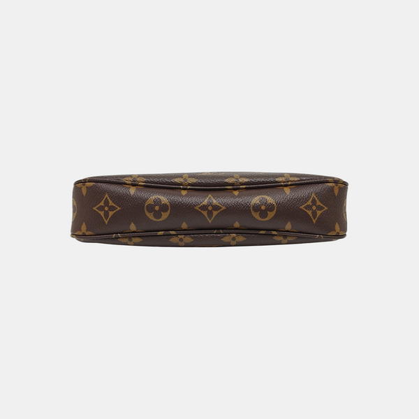 ACCESSOIRES GM Monogram Coated Canvas Brown