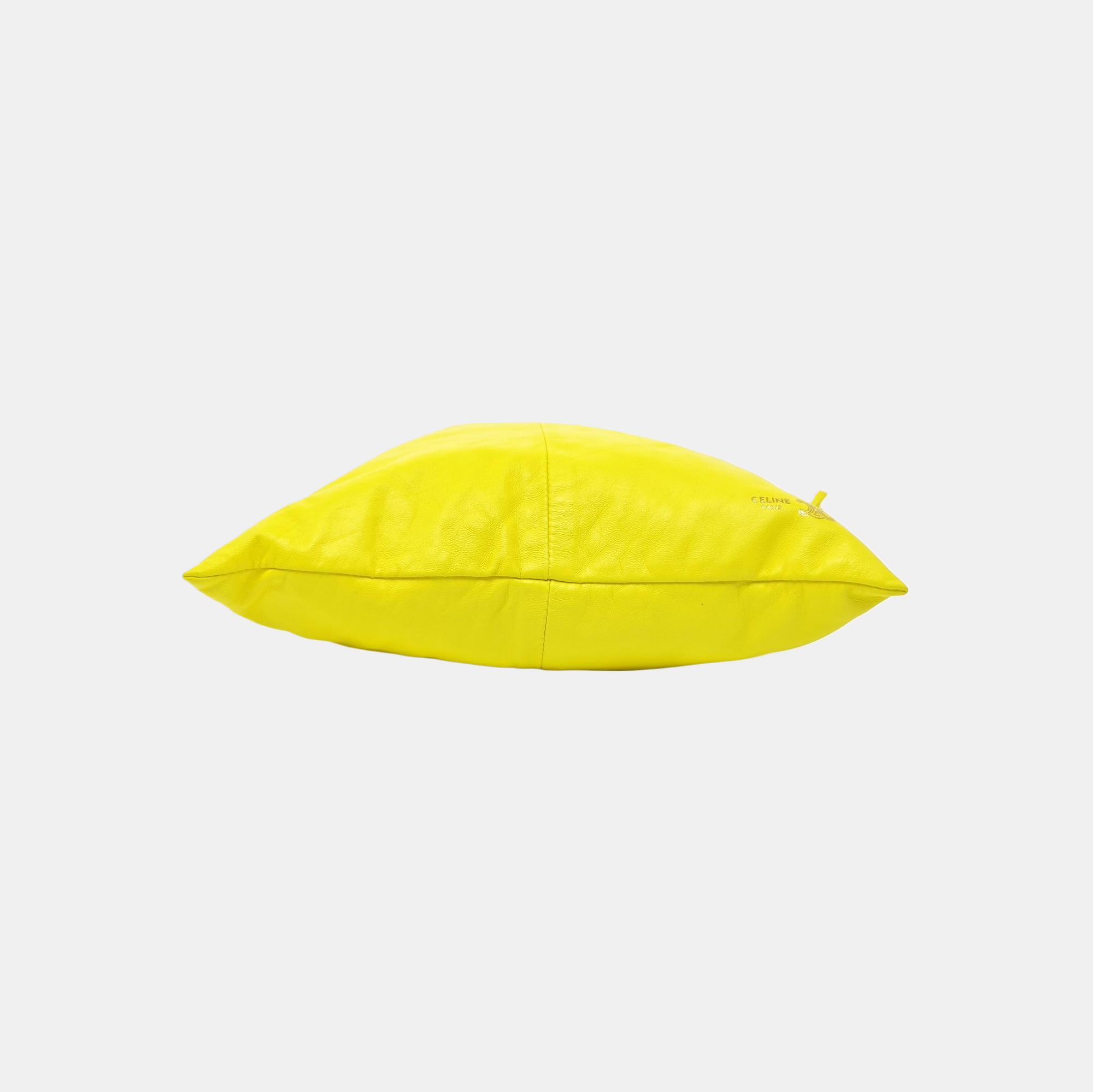 CRYSTAL POUCH Small Lambskin Yellow