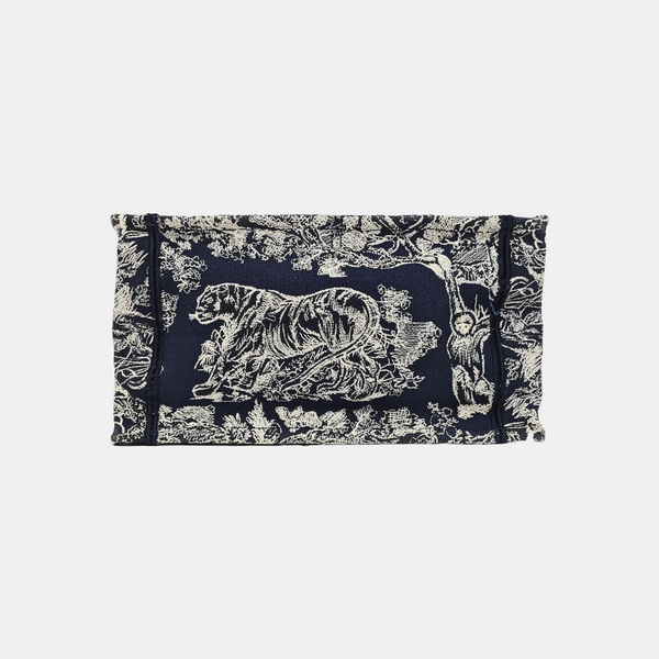Book Tote Small Canvas Blue
