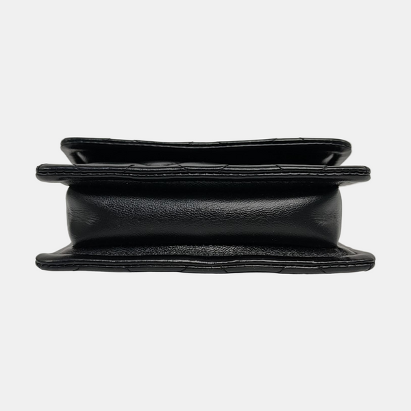 BIJOUX FLAP Quilted Lambskin Black