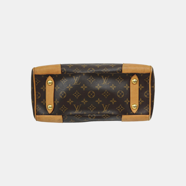 RETIRO NM Monogram Coated Canvas Brown
