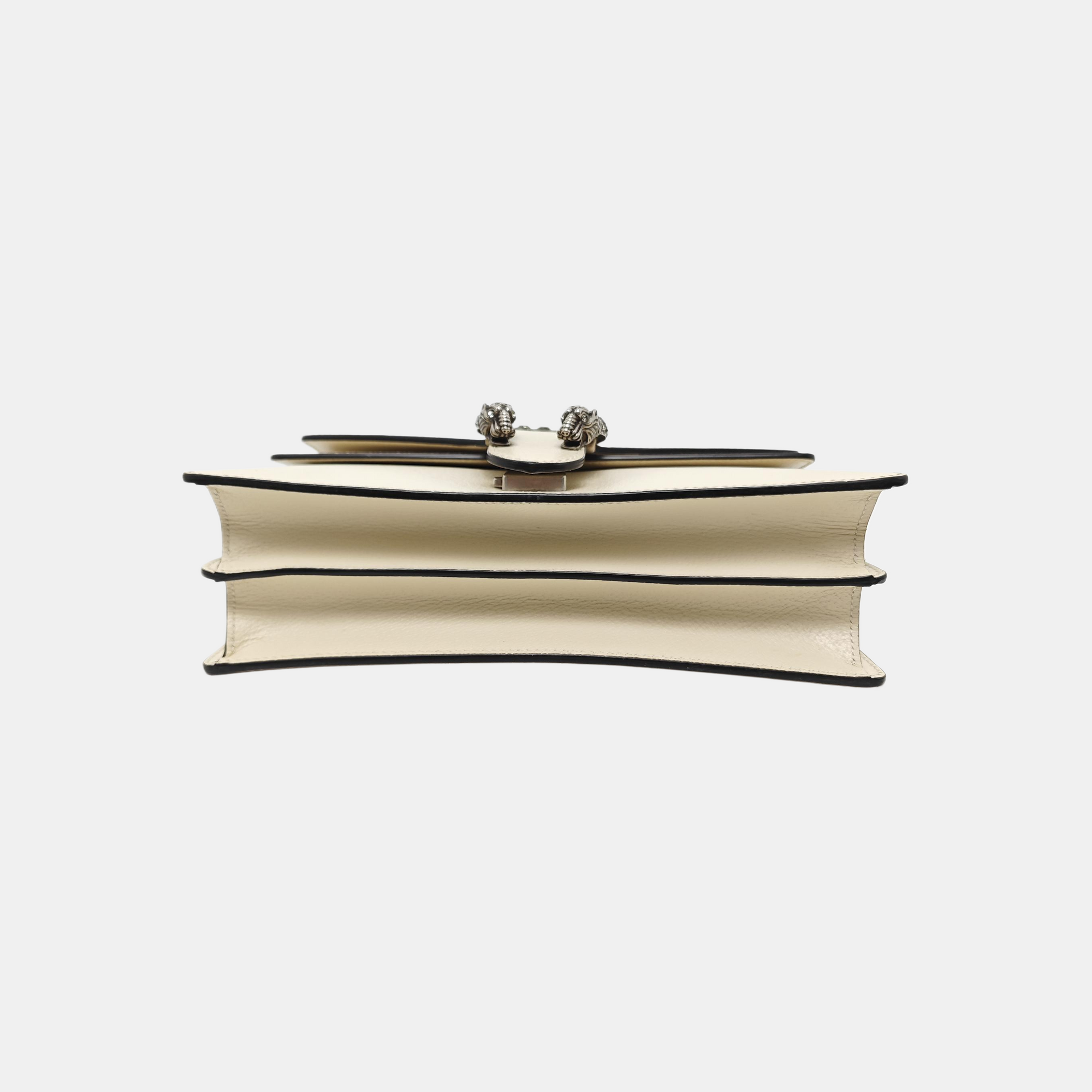 Dionysus Small Calfskin White
