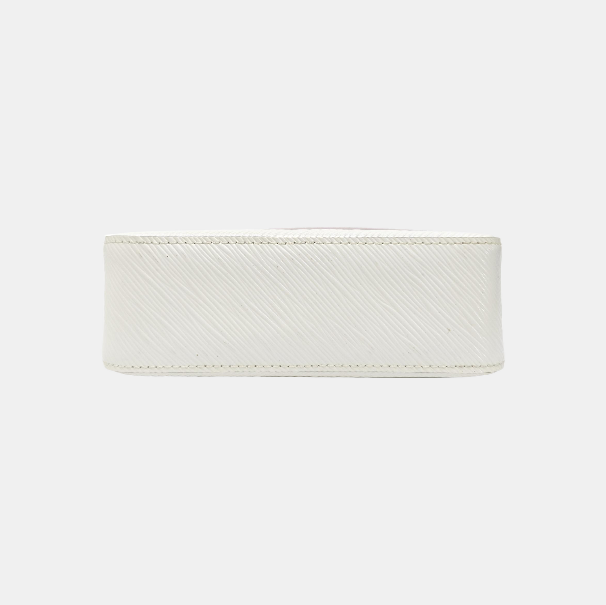 Epi Shoulder Bag White