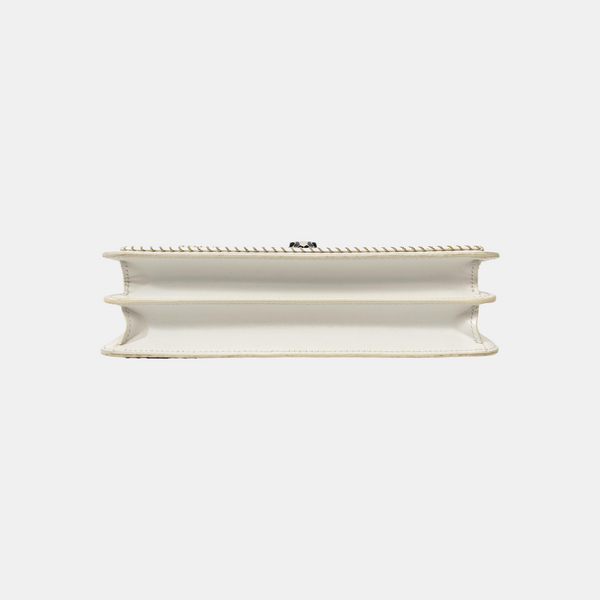 SERPENTI FOREVER Medium Calfskin White