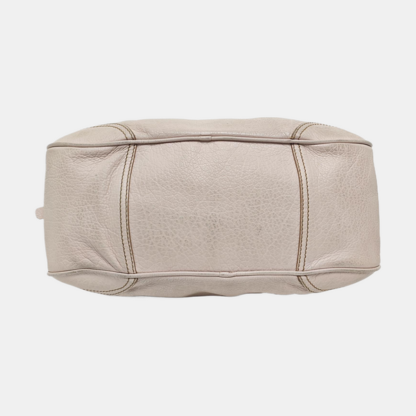 Calfskin Top Handle Bag Pink