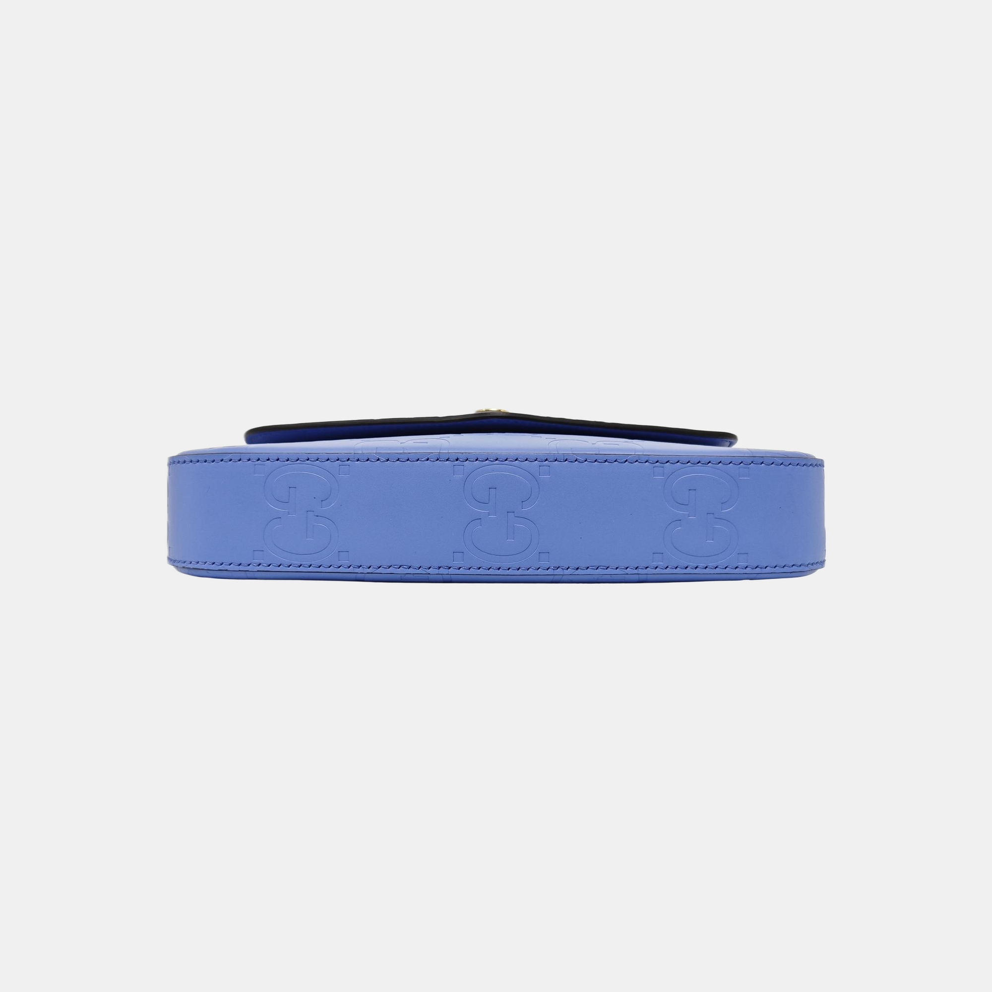 GG Super Monogram Calfskin Blue
