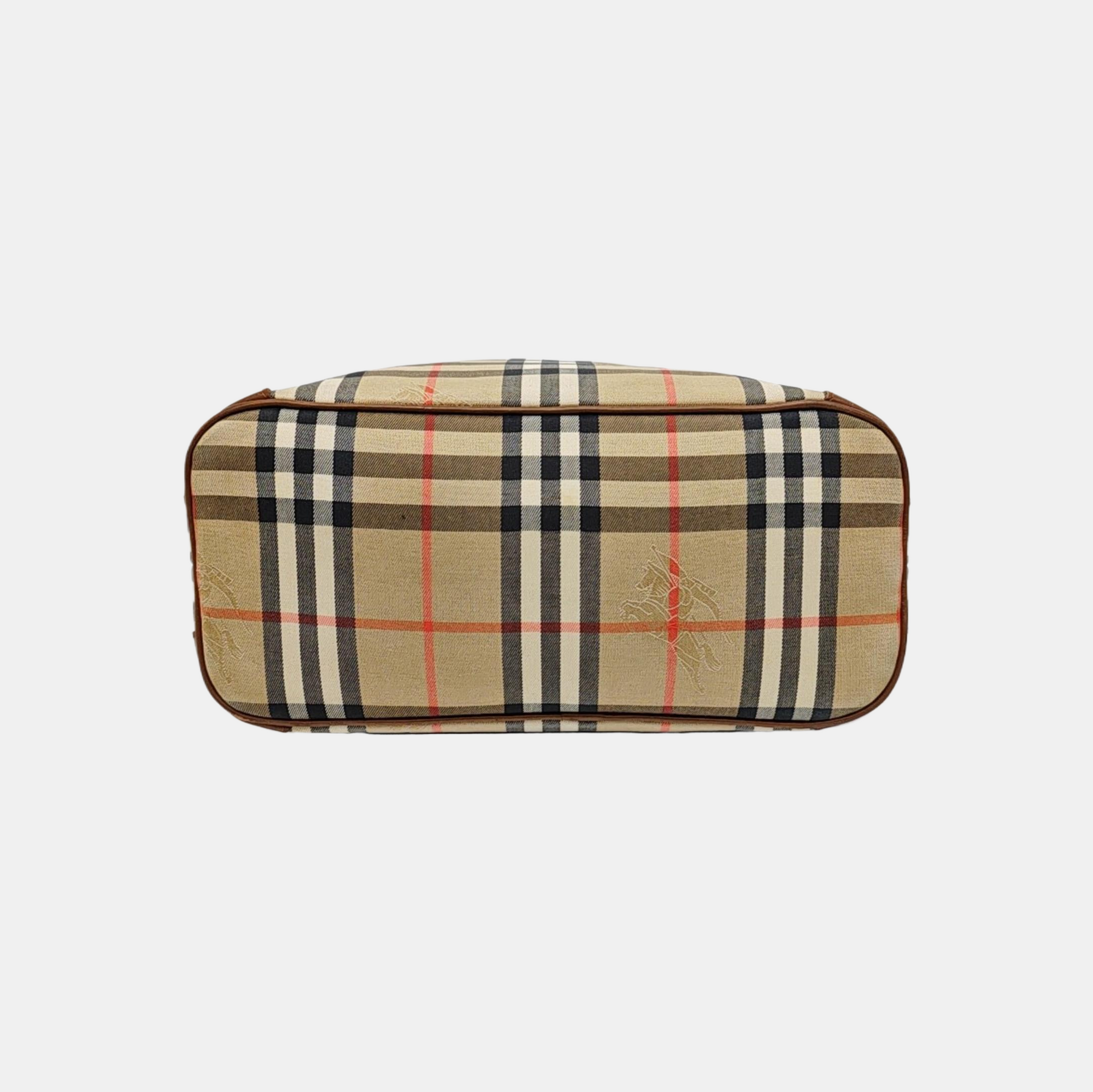 Canvas Top Handle Bag Beige