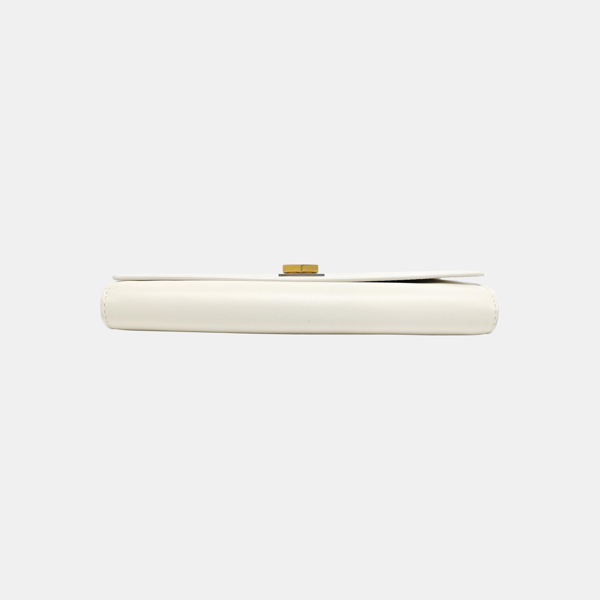 Calfskin Wallet White