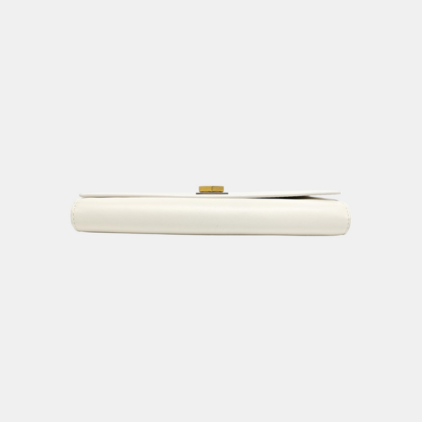 Calfskin Wallet White