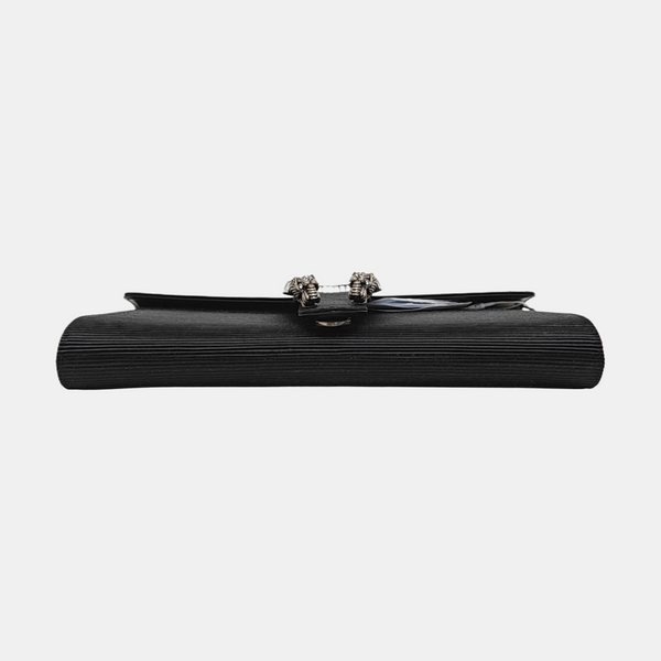 Dionysus Small Silk Satin Black