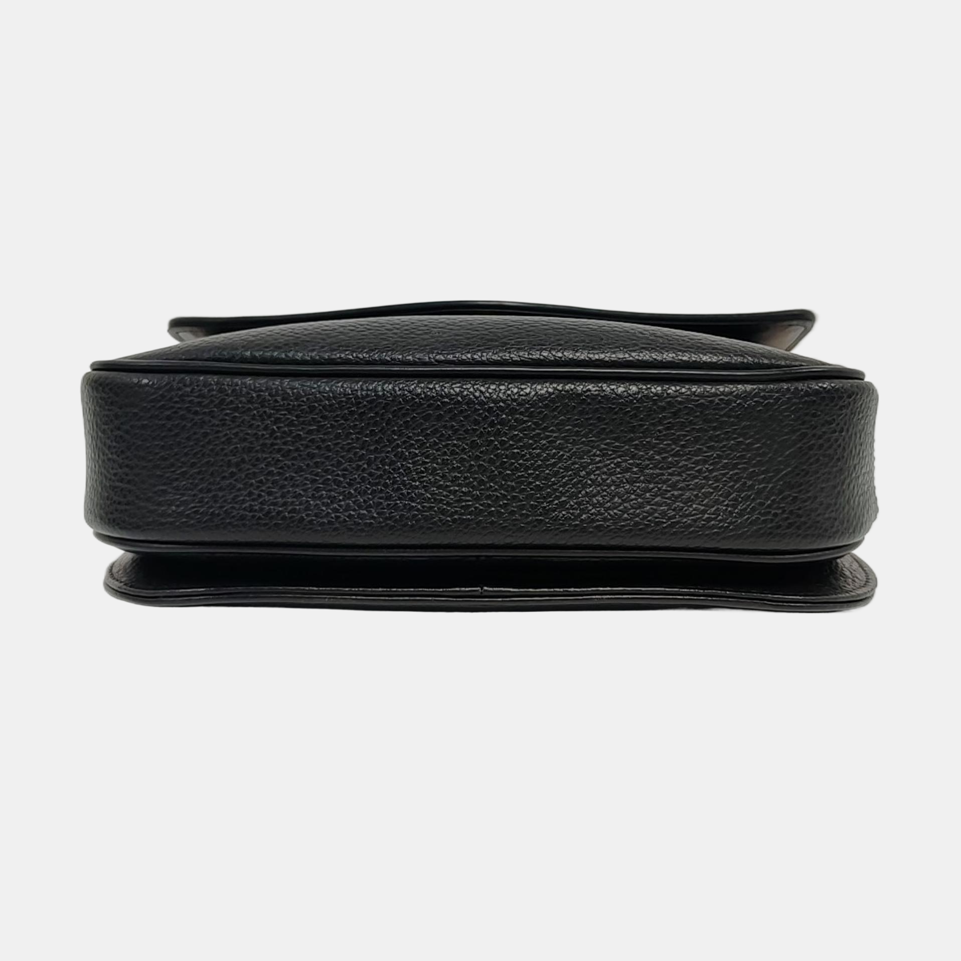Calfskin Crossbody Bag Black
