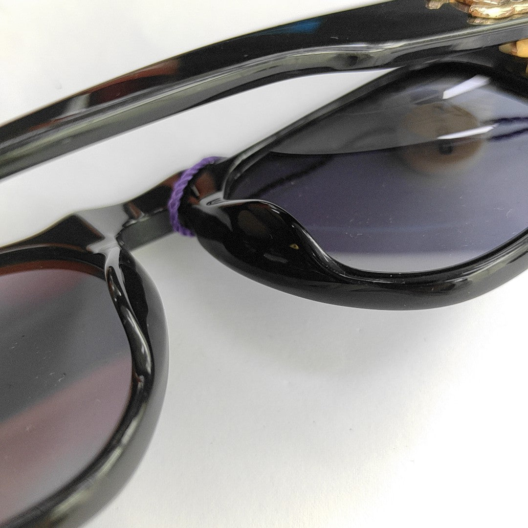 Synthetic Sunglasses Black