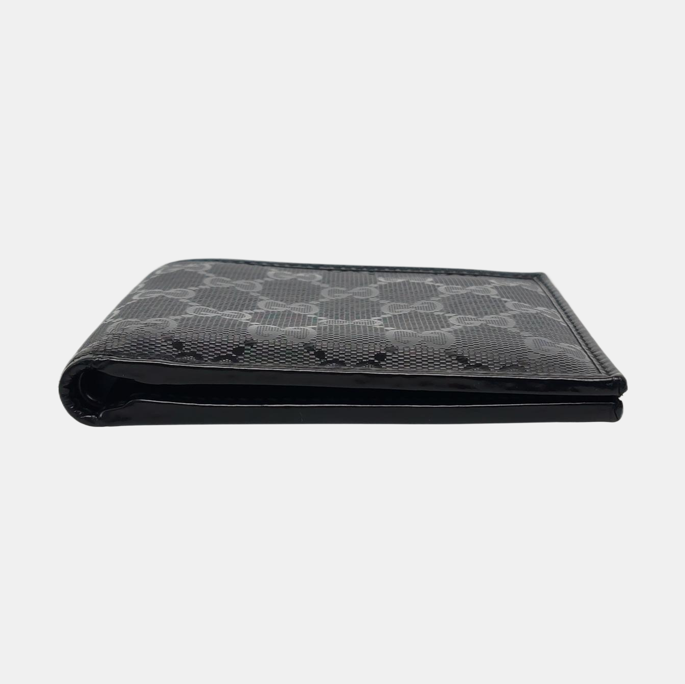 Monogram Coated Canvas Wallet Black