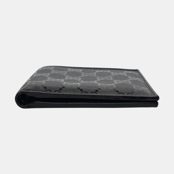Monogram Coated Canvas Wallet Black