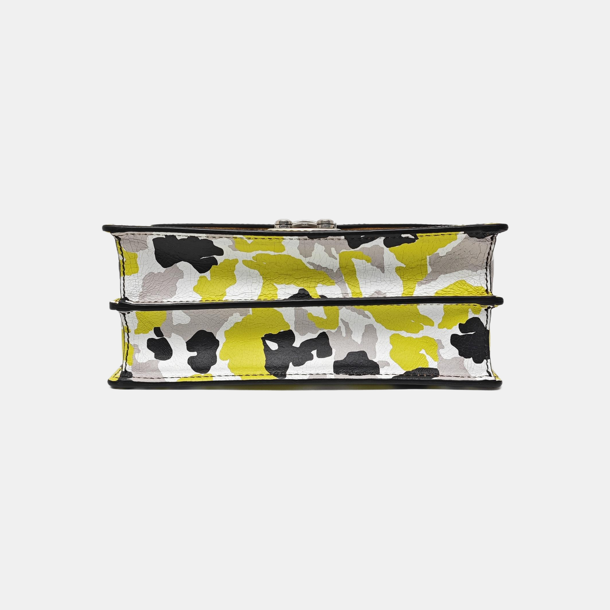 Calfskin Shoulder Bag Multicolor
