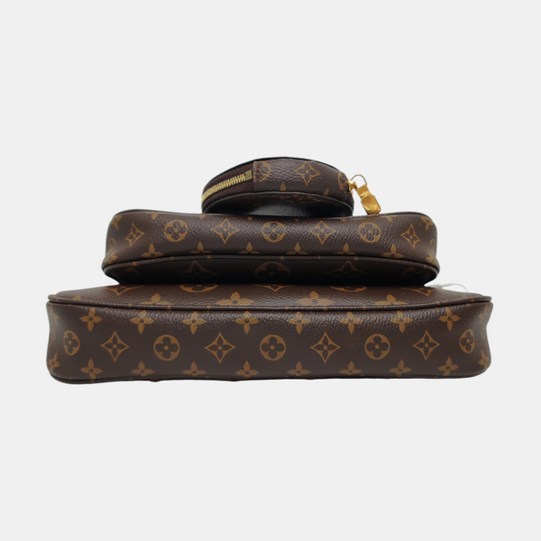 MULTI Monogram Coated Canvas Brown
