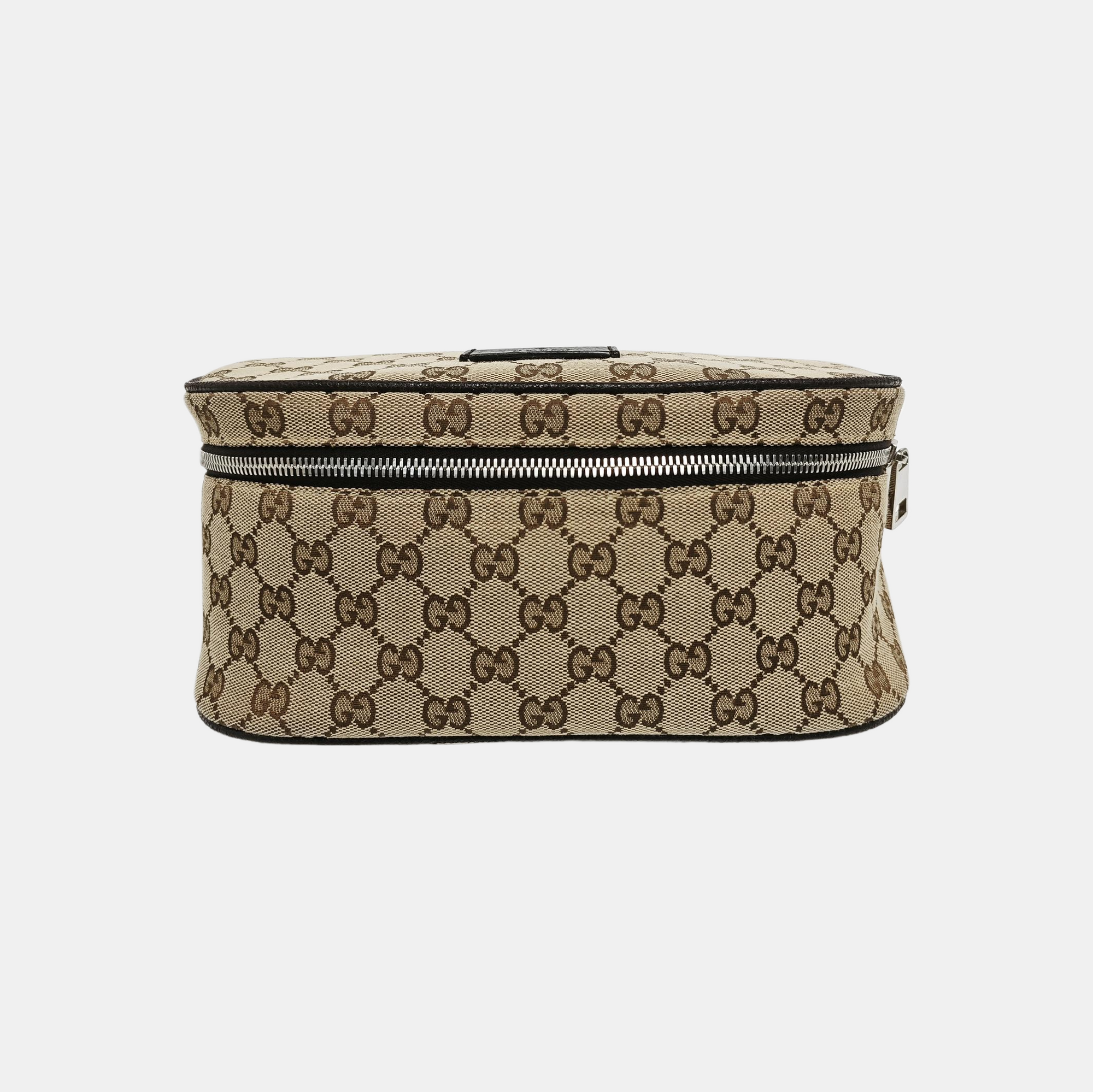 Monogram Canvas Crossbody Bag Beige