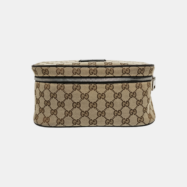 Monogram Canvas Crossbody Bag Beige