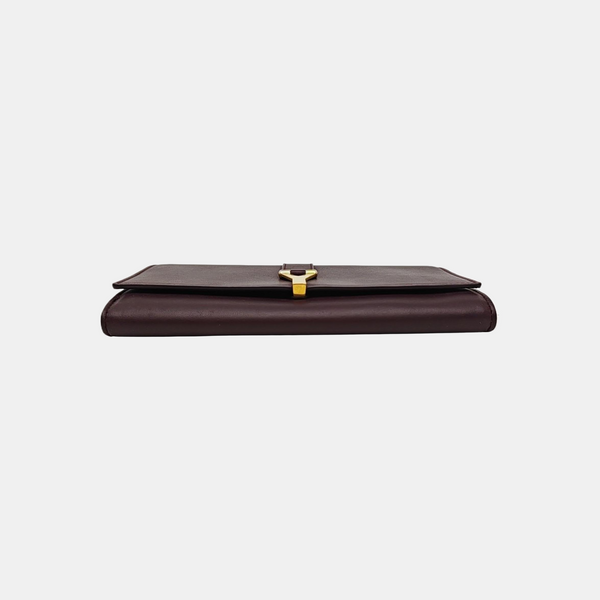 CHYC Y LIGNE Calfskin Red Wallet