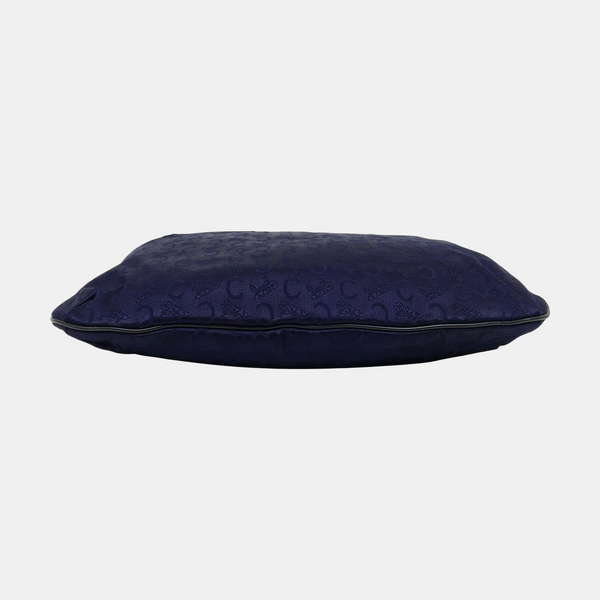 Canvas Top Handle Bag Blue