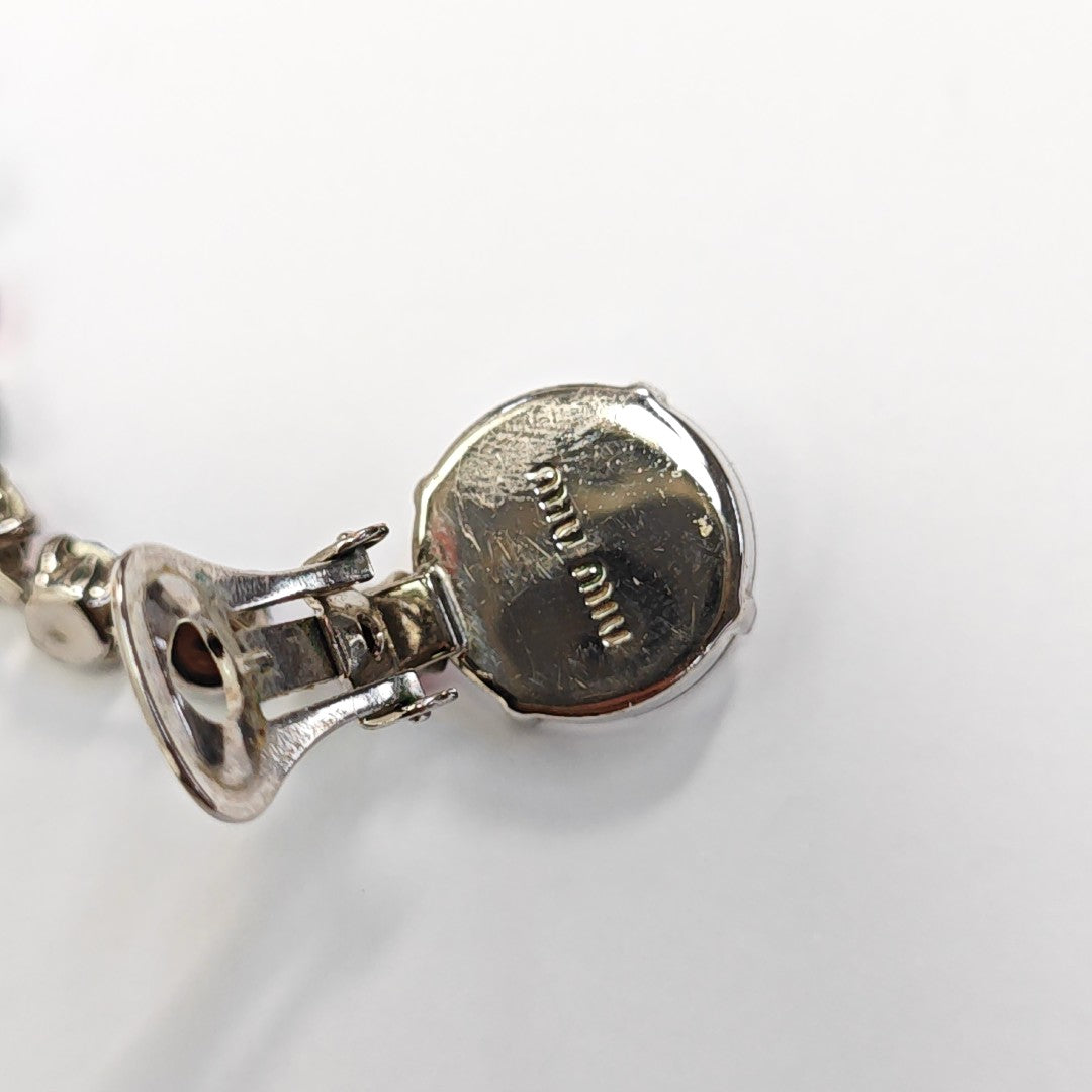 Metal Silver Clip On Earrings