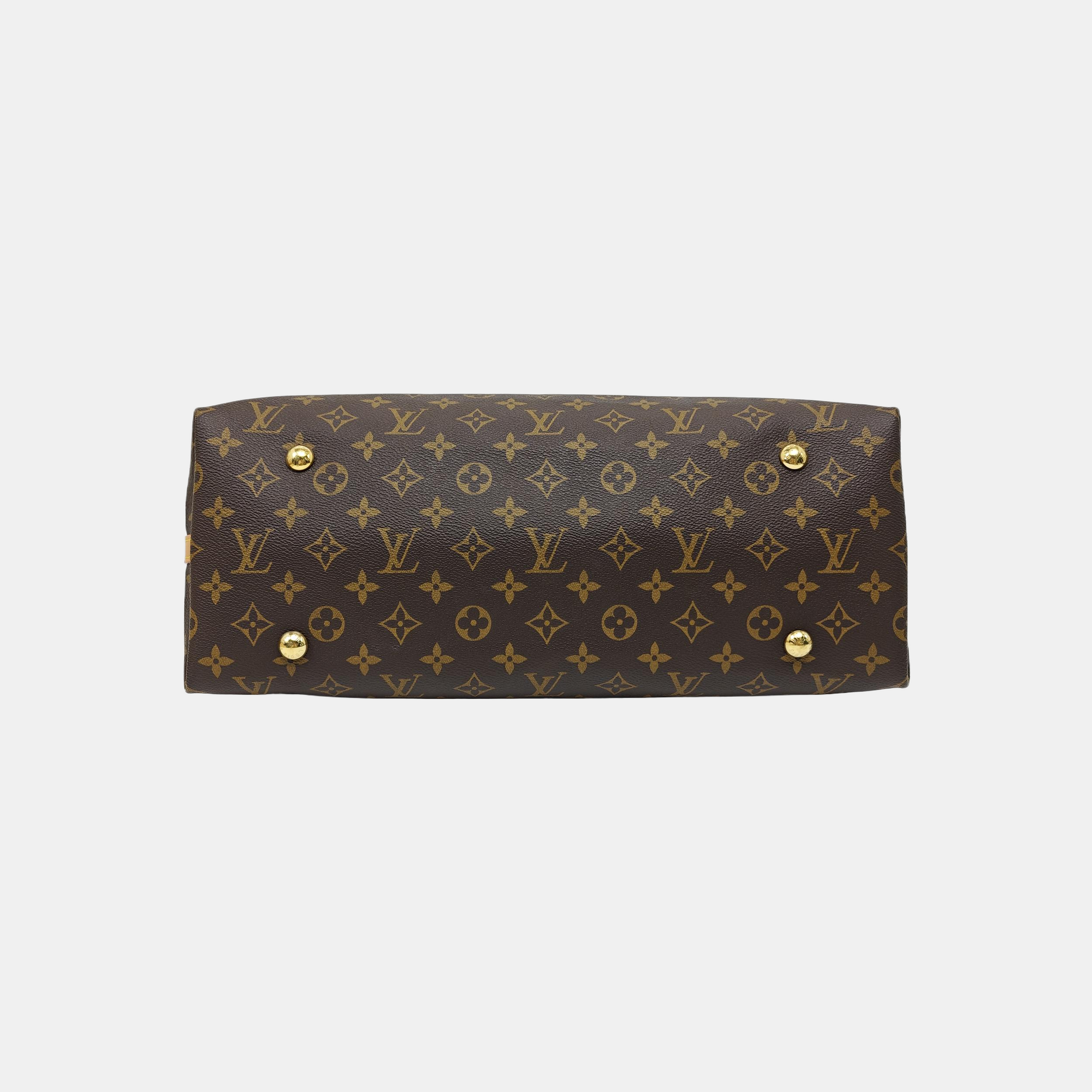 CARRYALL MM Monogram Coated Canvas Brown
