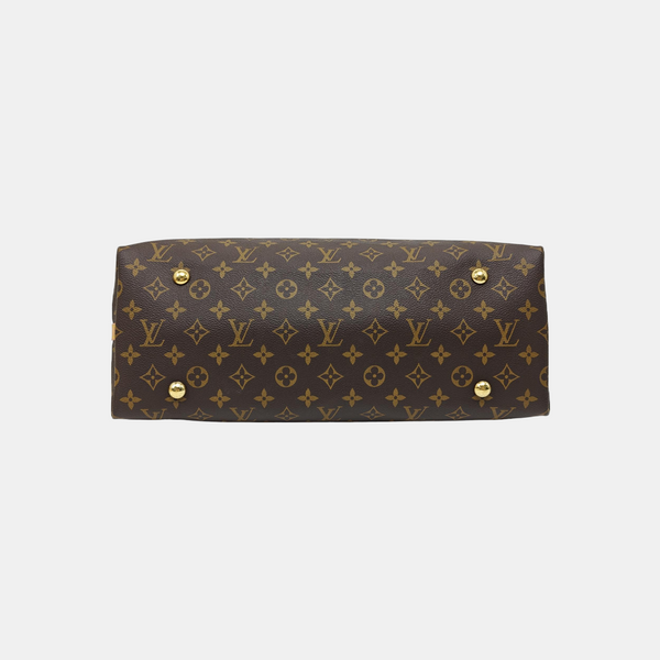 CARRYALL MM Monogram Coated Canvas Brown