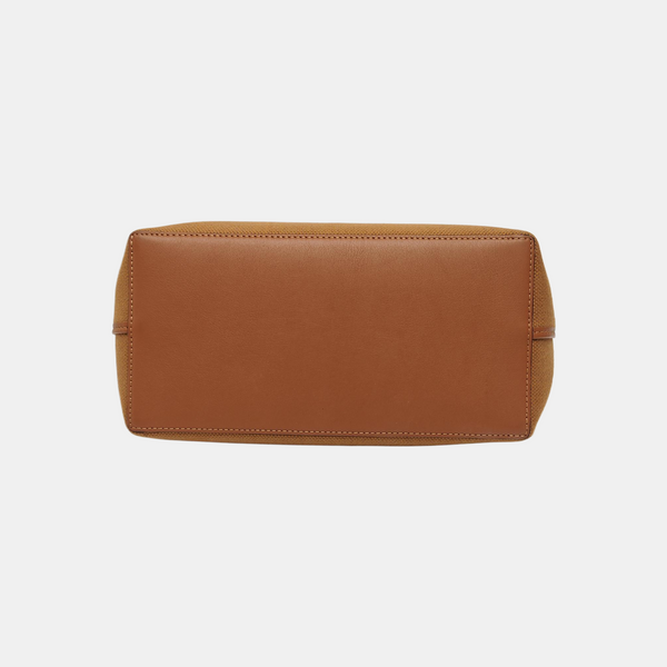 Anagram Tote Canvas Brown