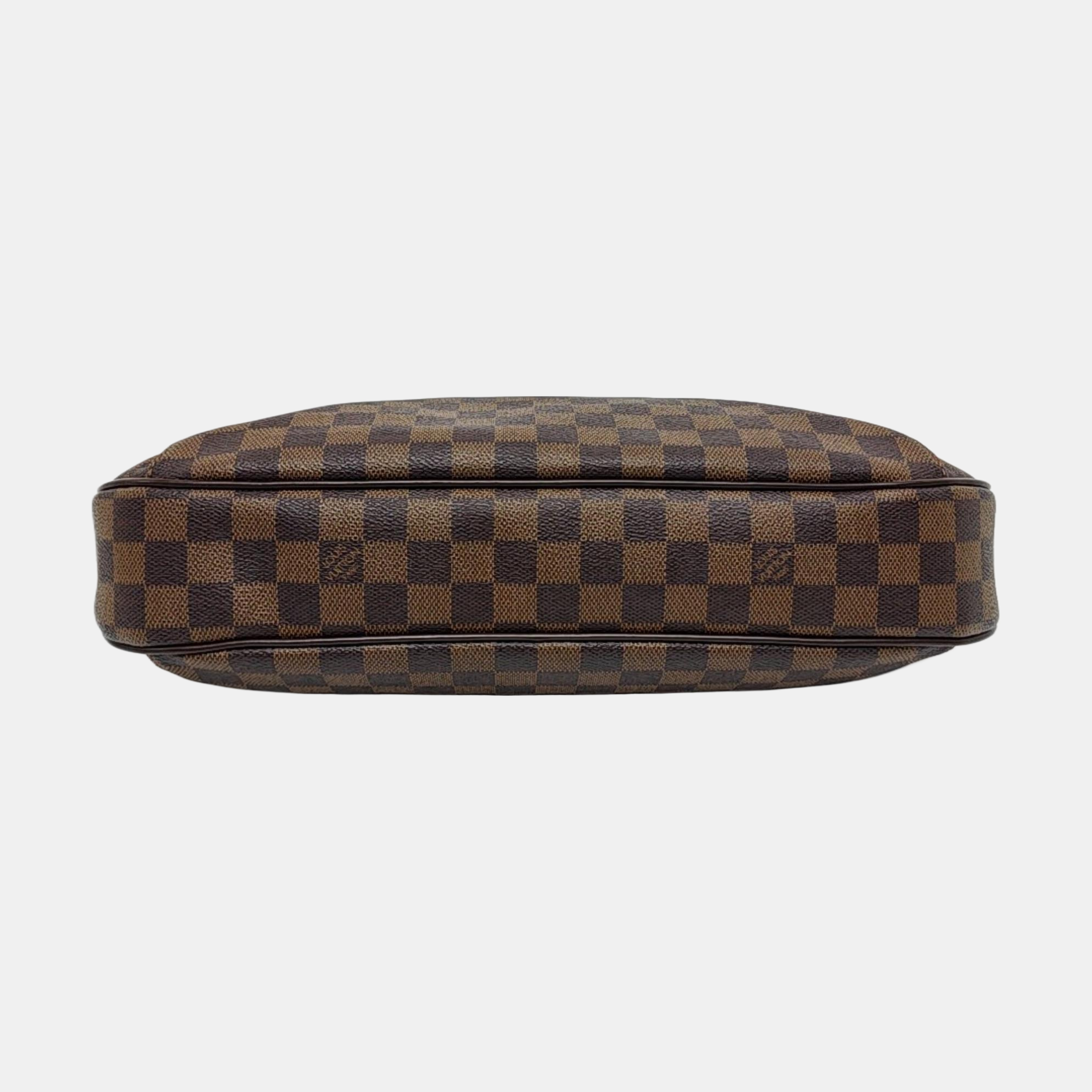 VINTAGE THAMES Damier Ebene Coated Canvas Brown
