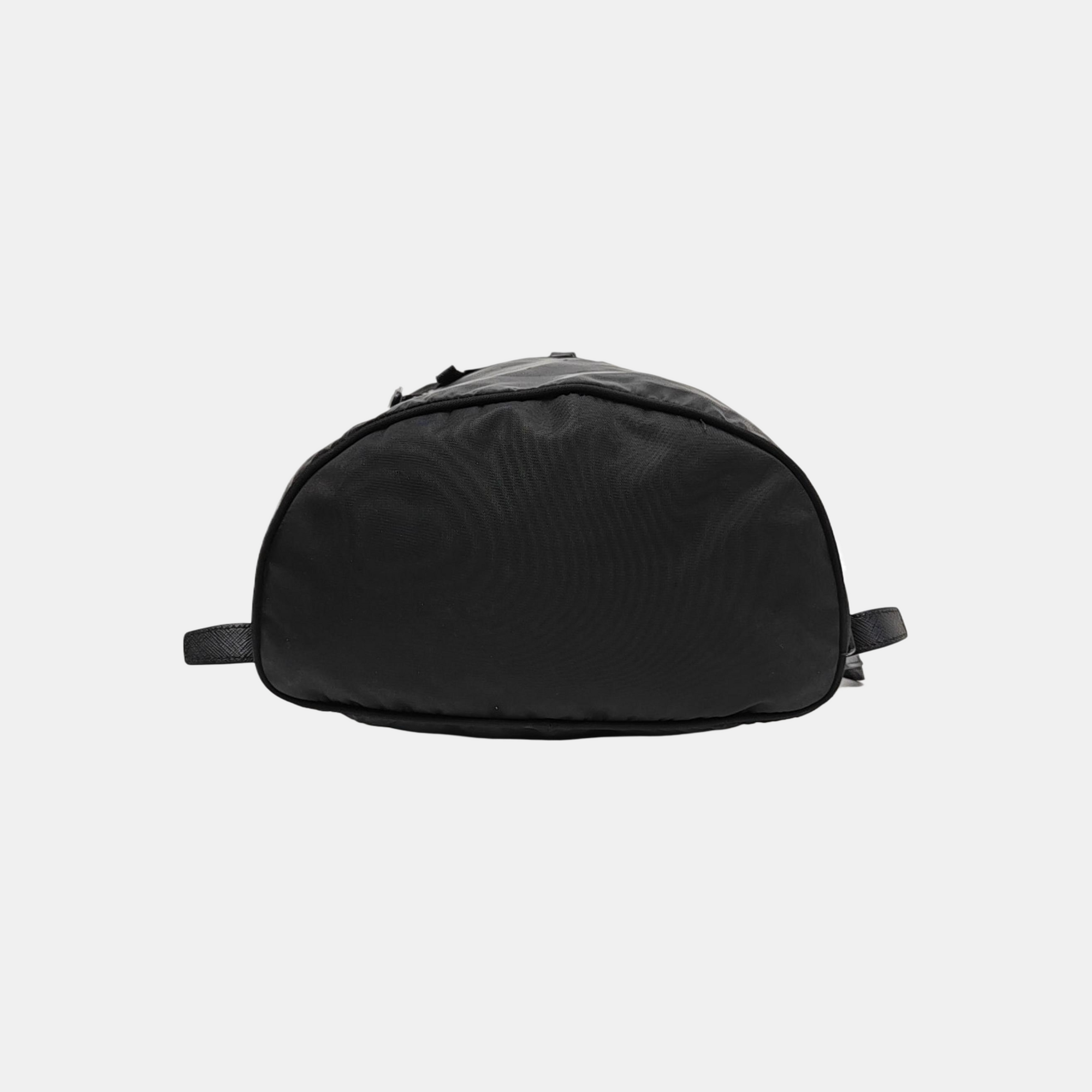 Nylon Backpack Black