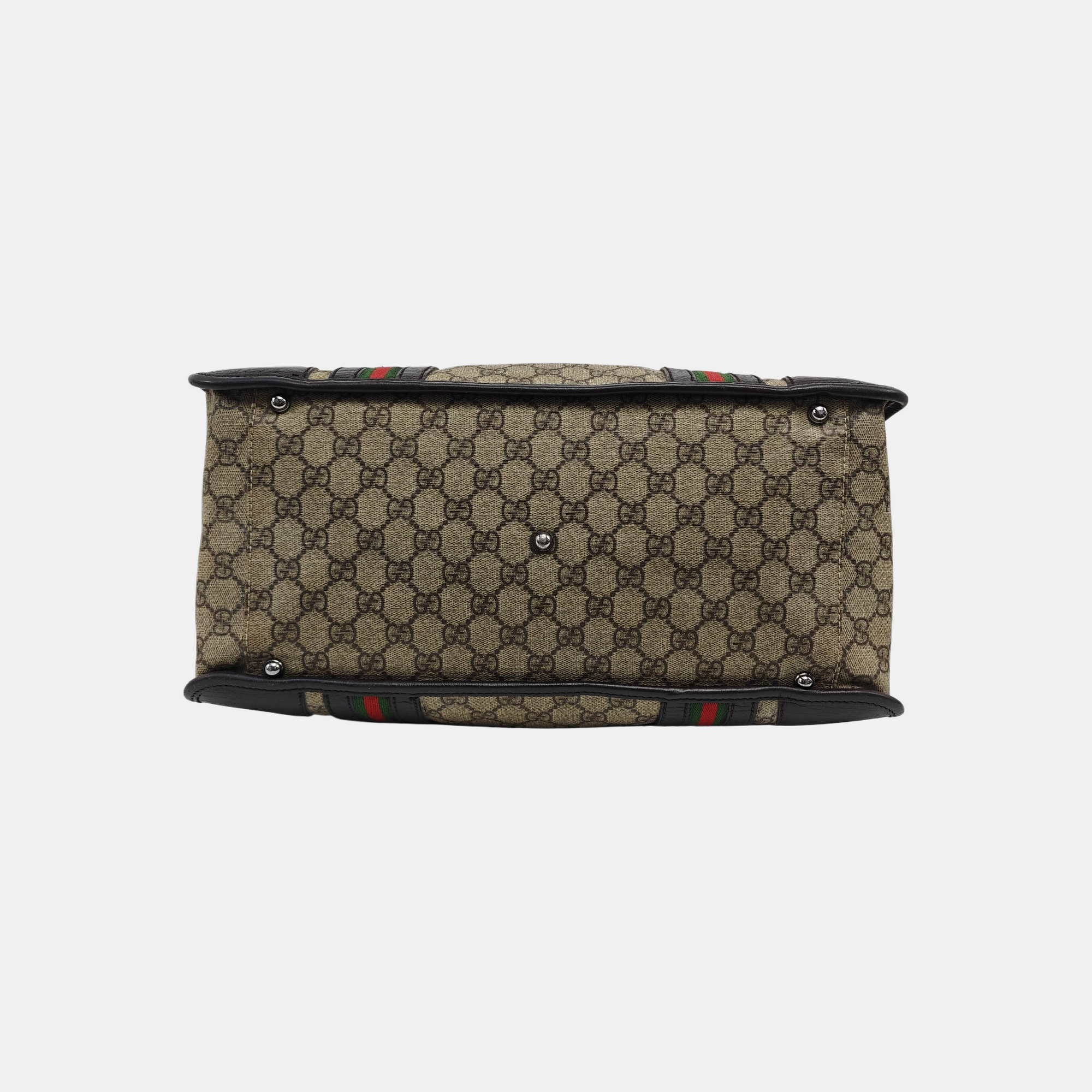 Sherry Monogram Coated Canvas Brown